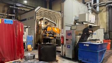 CNC gear hobbing machine