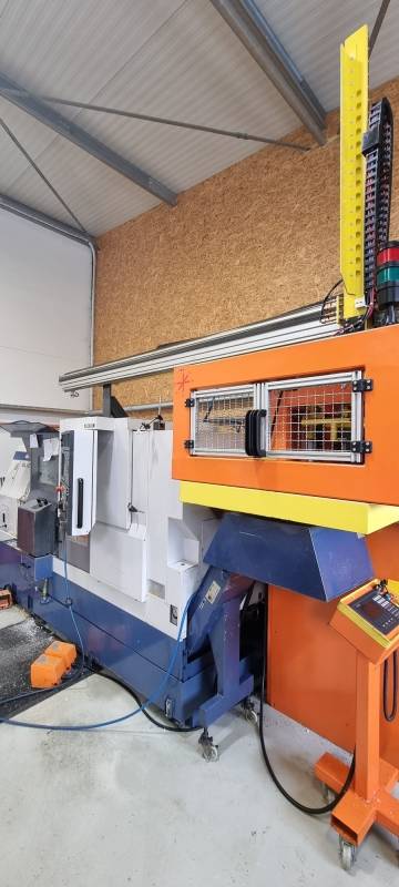 CNC turning-milling center